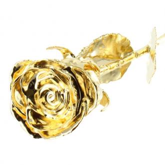 Rose en or personnalisable