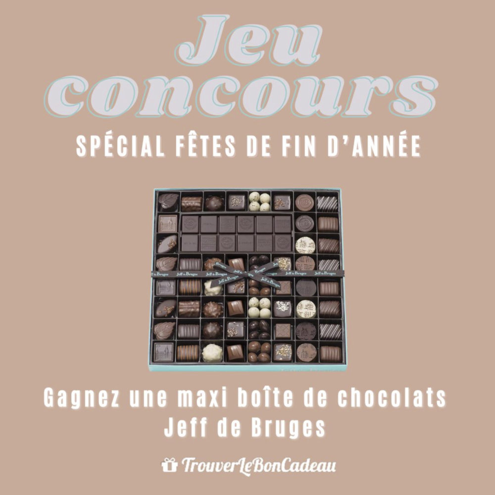 Jeux concours Chocolats Jeff de Bruges