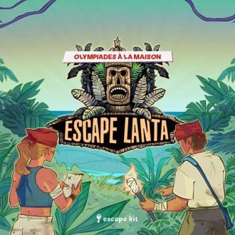 Escape Game Escape Lanta pour adolescents, aventure palpitante à domicile inspirée de Koh Lanta, défis captivants, idéal pour renforcer la logique et la coopération.