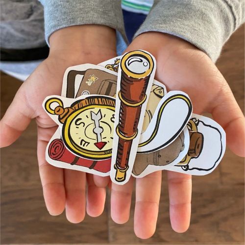 Escape Game Le voyage du Petit Prince 4 à 6 ans, kit d'anniversaire éducatif et créatif, développe l'imagination et la collaboration des enfants.