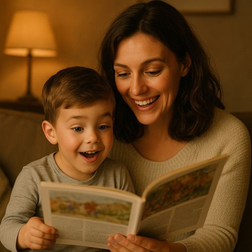 Abonnement magazine Mille et une histoires pour enfants 3 à 6 ans, un cadeau magique et éducatif stimulant l'imagination, parfait pour moments complices en famille.