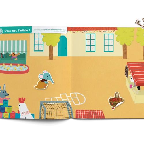 Magazine Abricot pour enfants 3-5 ans, éducatif et amusant, avec histoires et jeux interactifs, idéal pour stimuler l’imagination.