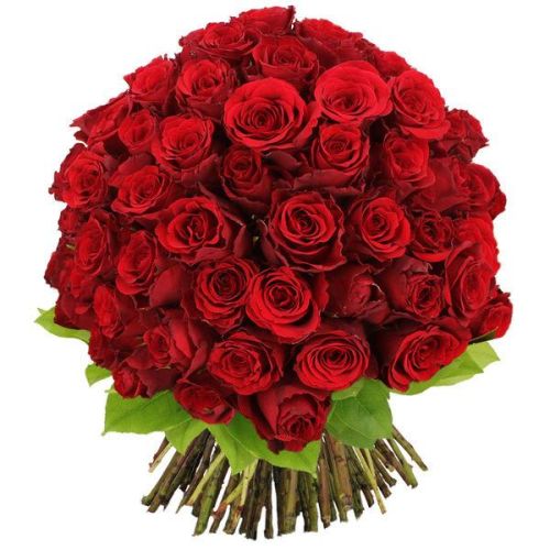 Bouquet de 100 roses rouges pour la fête des mères