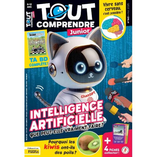 Abonnement magazine Tout Comprendre Junior pour enfants curieux, idée cadeau éducative de 8 à 11 ans, éveil ludique et captivant.