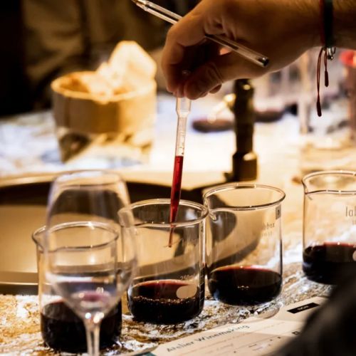 Atelier création de vin personnalisé au Louvre, expérience unique de dégustation et apprentissage dans des caves historiques à Paris. Cadeau original et inoubliable.