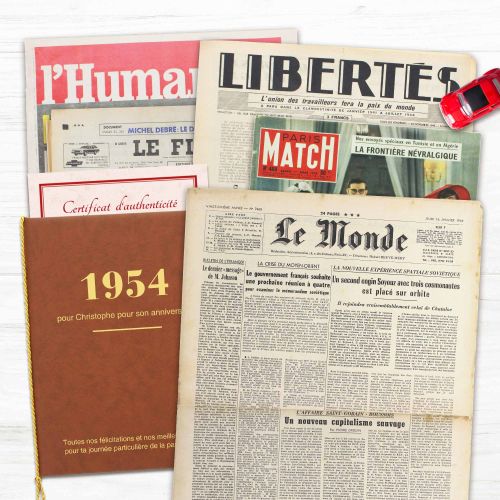 Un journal authentique dans sa pochette luxe