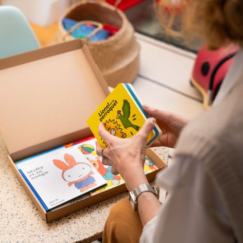 Box mensuelle Kube Jeunesse de livres évolutifs pour enfants