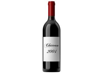 Une bouteille millésimé 2004