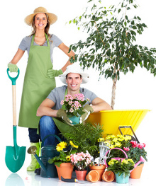 jardinage homme et femme