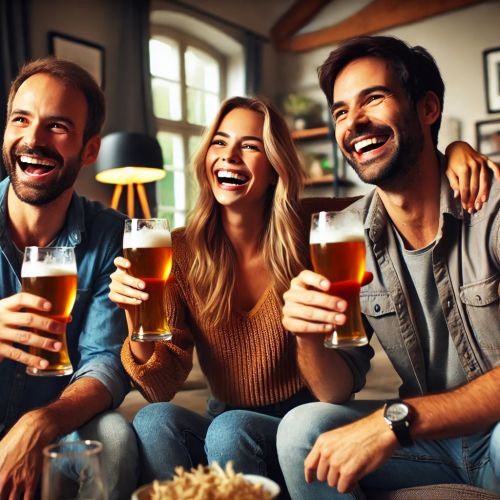 Assortiment de 12 bouteilles de bière avec étiquettes personnalisées pour anniversaire ou événement spécial