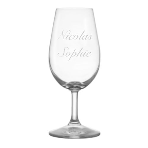 6 verres à vin personnalisés avec gravure laser élégante, cadeau unique pour amateurs de vin, parfait pour anniversaires et événements spéciaux