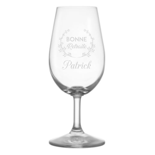 6 verres à vin personnalisés avec gravure laser élégante, cadeau unique pour amateurs de vin, parfait pour anniversaires et événements spéciaux