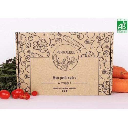 Coffret jardinage mon petit apéro - mon petit coin vert