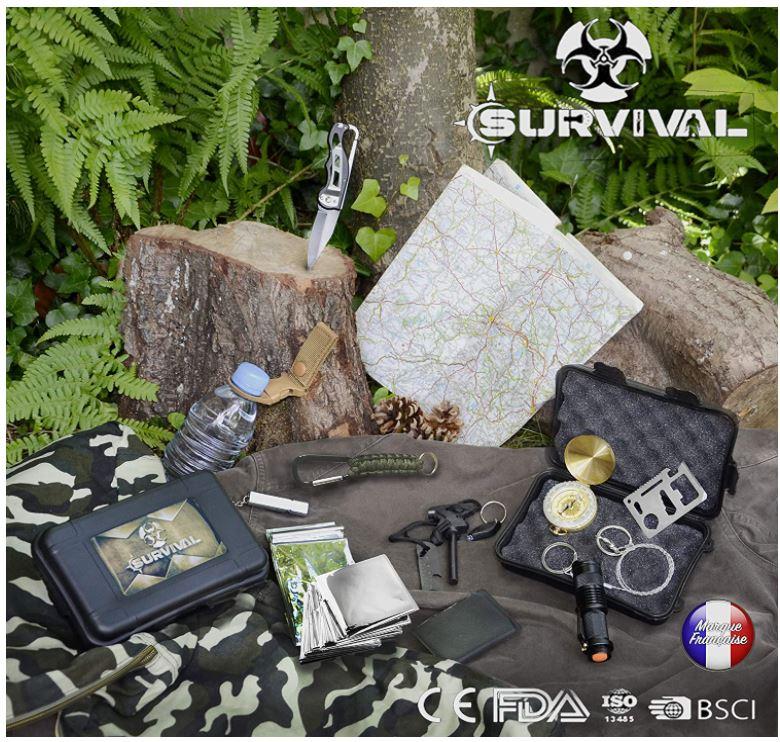 Un kit de survie d'urgence 