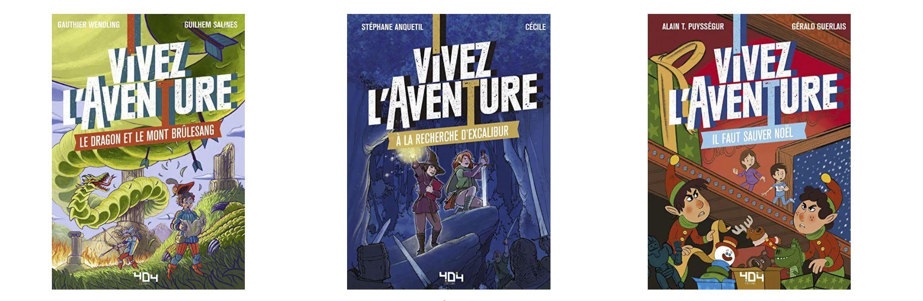 Vivez l'aventure livre dont l'enfant est le héros