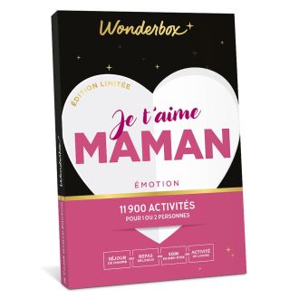 Box Spéciale Fête des Mères avec choix de 11900 activités