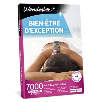 Coffret cadeau Wonderbox Bien-être d'Exception avec soins relaxants et spa de luxe