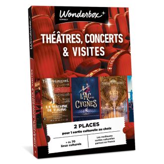 Deux places pour concert, théâtre ou spectacle : cadeau pour partager un moment culturel unique et créer des souvenirs mémorables ensemble.