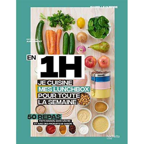 Livre de recettes lunchbox écologique et rapide par Hachette Pratique