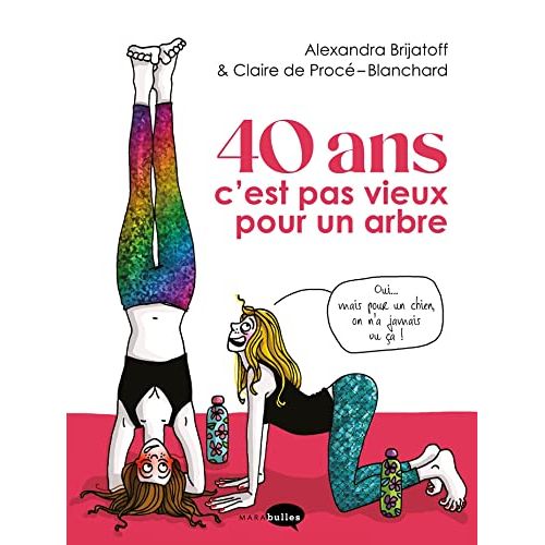 Bande-dessinée humoristique pour fêter 40 ans d'une femme avec esprit et joie
