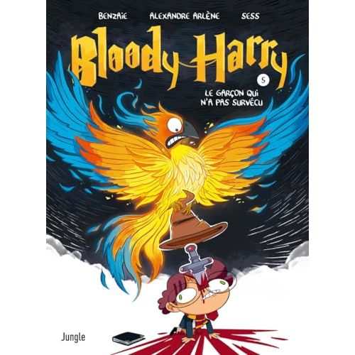 BD parodique Bloody Harry tome 5, humour magique pour fans de Harry Potter, illustrée par Sess