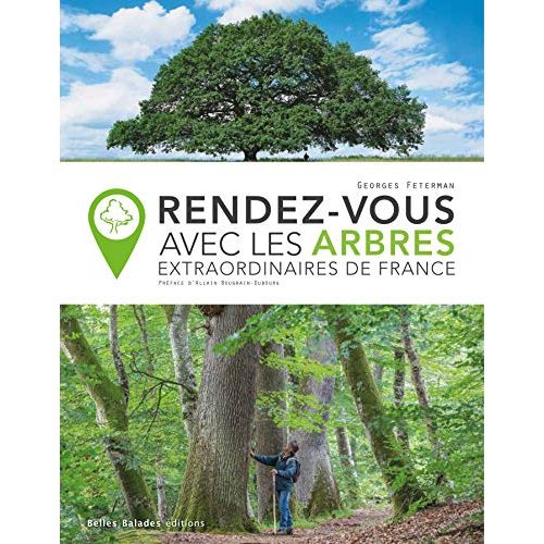 Livre Arbres extraordinaires de France, évasion nature et histoire