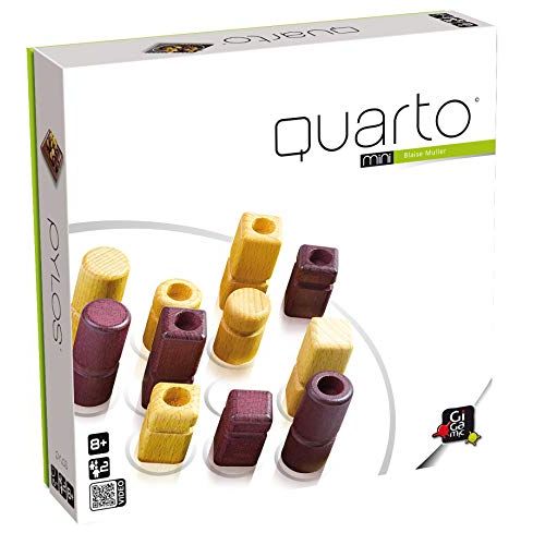 Jeu de stratégie Quarto de Gigamic en bois pour toute la famille
