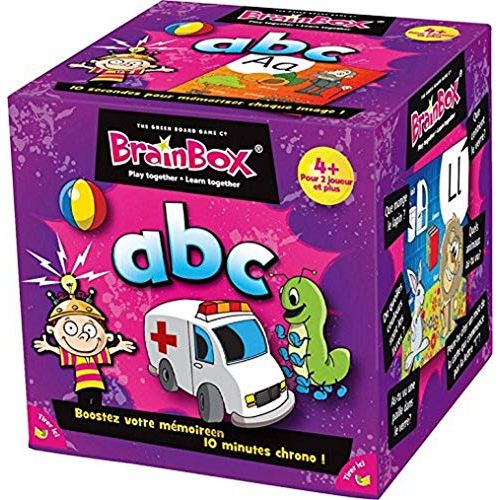 Jeu éducatif Brainbox ABC pour filles de 4 ans, stimulant mémoire et concentration.