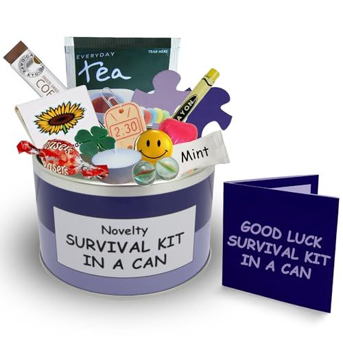 Kit de survie humoristique et coloré pour encourager lors d'événements importants