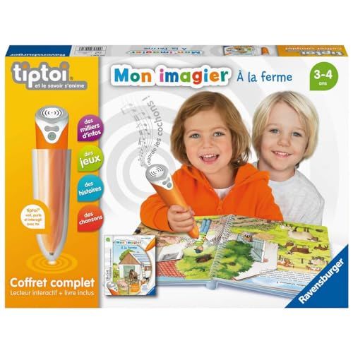Jeu éducatif Tiptoi Ravensburger pour apprendre la vie à la ferme