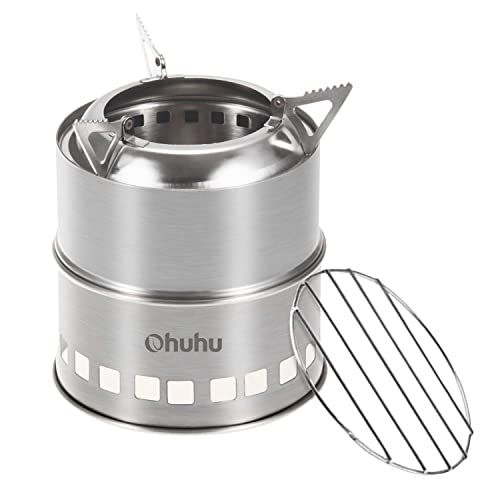 Réchaud de camping pliable robuste pour aventures en plein air