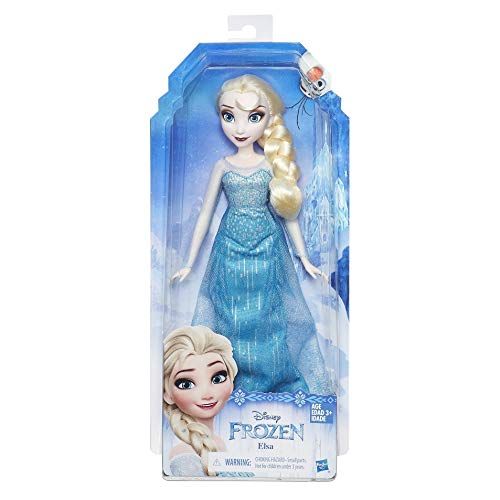 Poupée Elsa La Reine des Neiges, jouet éducatif imagination pour enfant de 4 ans