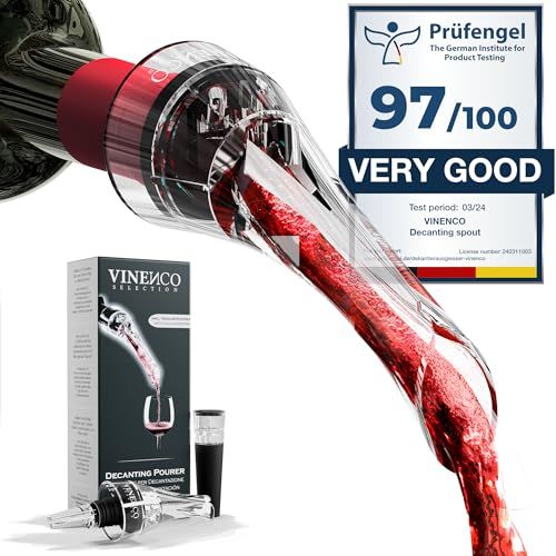 Verseur aérateur refroidisseur 3 en 1 Vinenco améliorant expérience vin