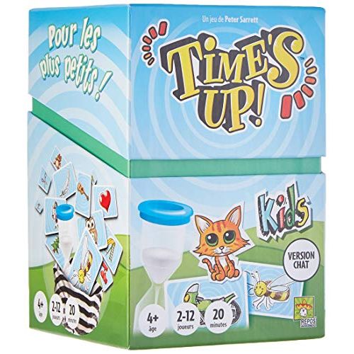 Jeu Time's Up! Kids Chat d'Asmodee pour créativité et moments familiaux