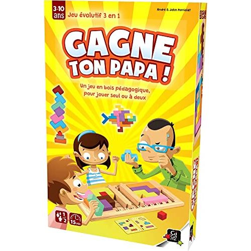 Jeu éducatif en bois Gagne Ton Papa pour toute la famille