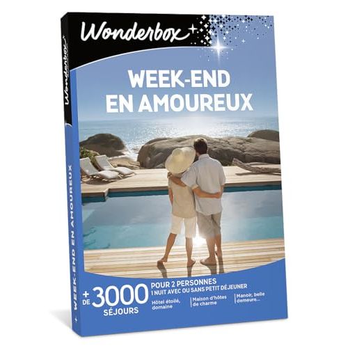 Box Week-end Romantique Wonderbox - Séjours Charmants avec Petit-Déjeuner