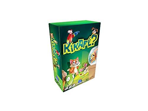 Jeu de cartes Kikafé ? pour soirées familiales hilarantes et inoubliables avec règles simples et parties rapides.