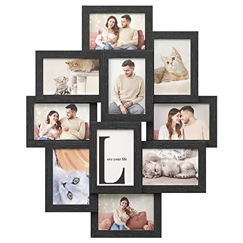 Cadre photo pêle-mêle, cadeau chaleureux pour une décoration joyeuse et personnalisée des souvenirs familiaux.