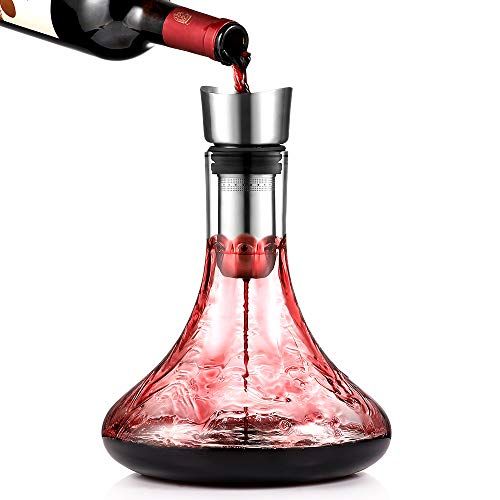 Carafe à décanter élégante pour une expérience de vin améliorée