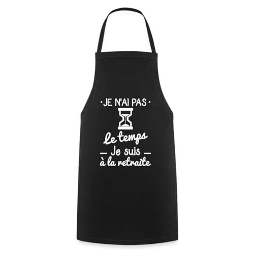 Tablier résistant idéal pour retraités actifs, parfait pour cuisine et barbecue