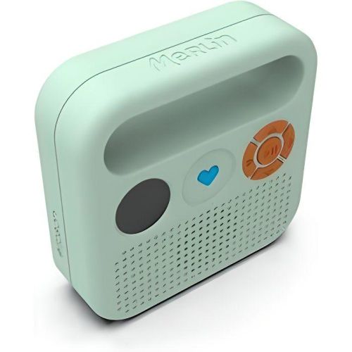 Enceinte Merlin éducative magique Noël, histoires musicales enfants 3-12 ans sans collecte de données.