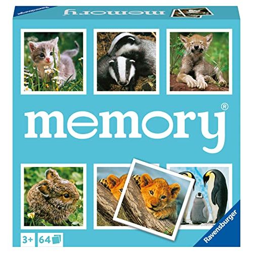 Jeu Memory animaux du monde Ravensburger pour enfants