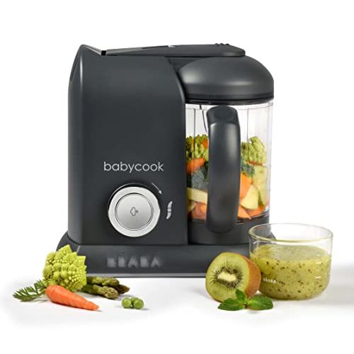 Robot culinaire pratique pour jeunes parents, cuire, mixer, décongeler, réchauffer, alimentation bébé saine et rapide