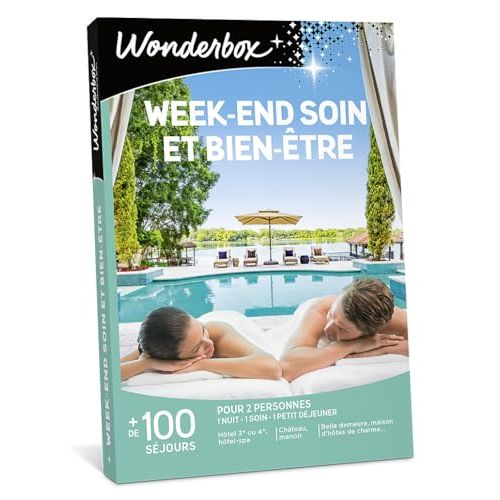 Coffret escapade bien-être luxe pour femme de 70 ans en hôtels prestigieux France.