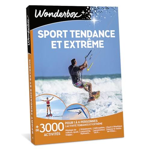 Coffret Wonderbox 45 ans, Choix d'expériences inoubliables et aventures sur mesure