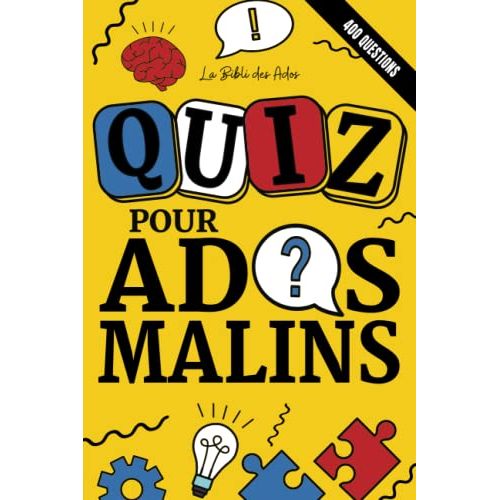 Quiz éducatif interactif pour adolescents curieux, cadeau parfait pour garçons de 13 ans.