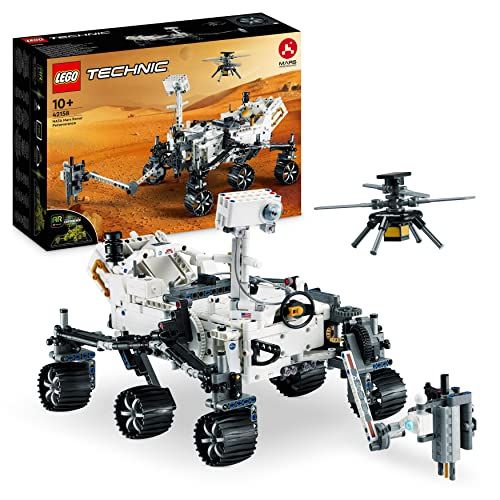 LEGO Technic NASA Mars Rover Perseverance, jouet éducatif d'exploration spatiale pour enfant curieux et ingénieur en herbe.
