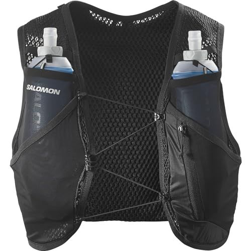 Gilet d'hydratation Salomon pour trail running, alliant confort et technologie.
