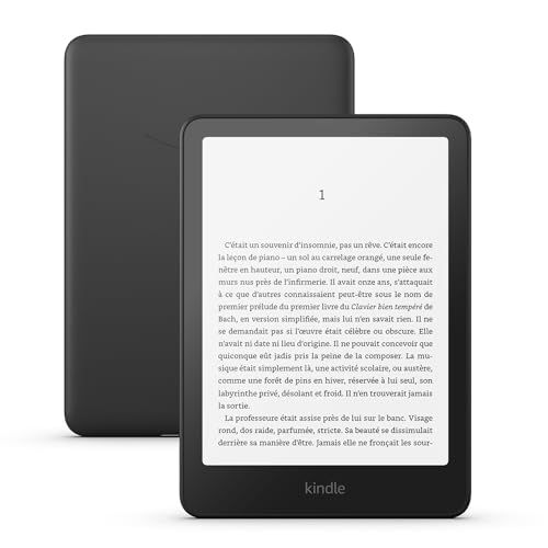 Liseuse Kindle confortable pour lecture ensoleillée et sans reflets.