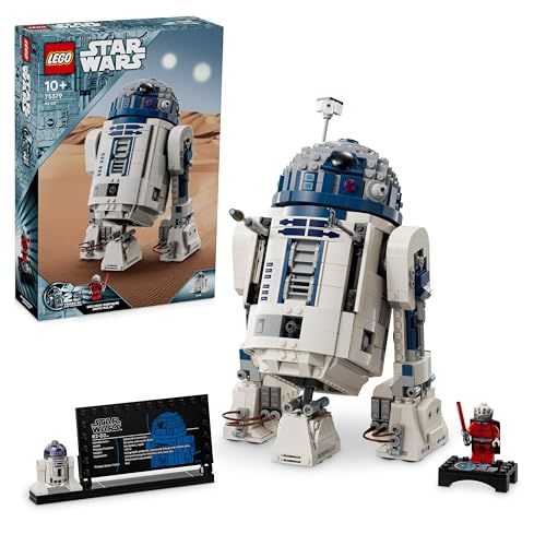 Set de construction Lego R2D2 pour passionnés de Star Wars, expérience immersive et collection incontournable.